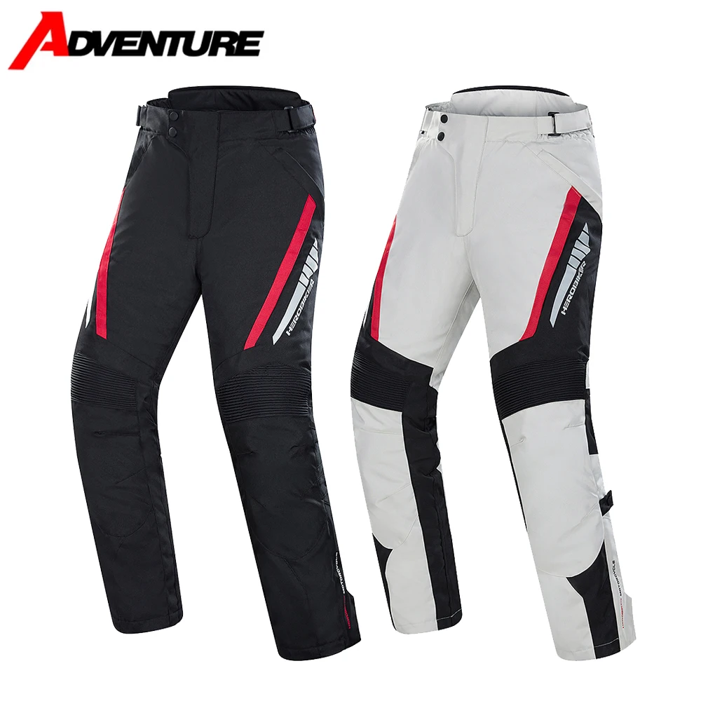 

New Motorcycle Riding Pants Off-road Motorcycle Racing Rider Pants Reflective Waterproof Windproof Warm Outdoor Riding Pants