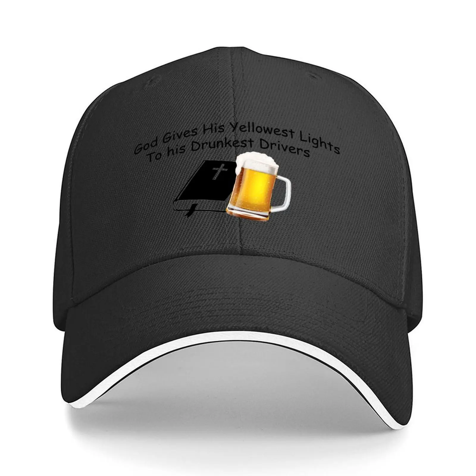

Gods Drunkest Driver Baseball Cap Icon hats on offer Luxury man cap New Hat Men Golf Wear Women's