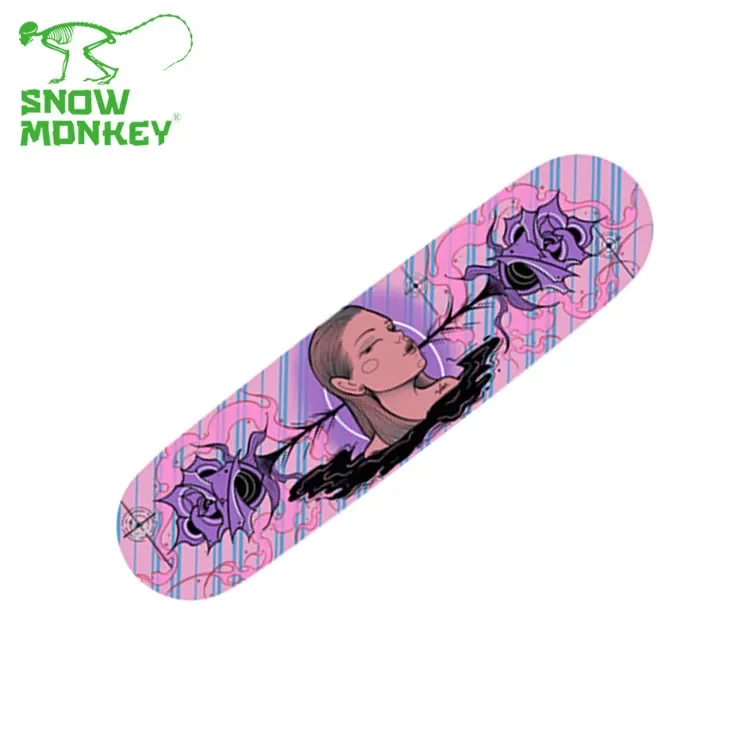 

The Fine Quality Snow Sport Utensils Multi Color Mixed Wood Trampoline Snowboard