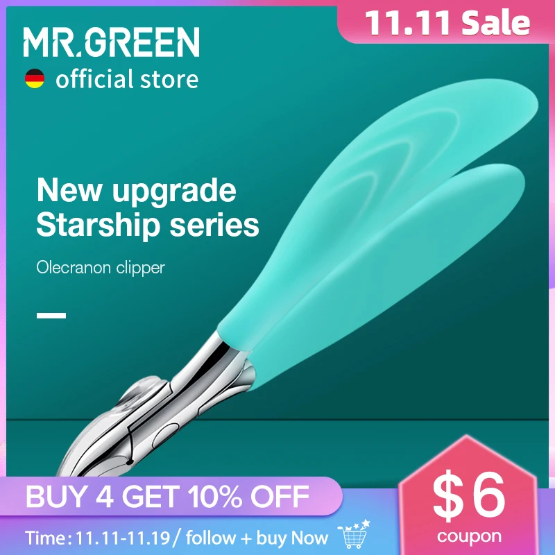 

MR.GREEN кусачки для ногтей на ногах, профессиональный инструмент для педикюра, кусачки для ногтей, защита от брызг, кусачки для вросшего оклерана, наборы маникюрных инструментов