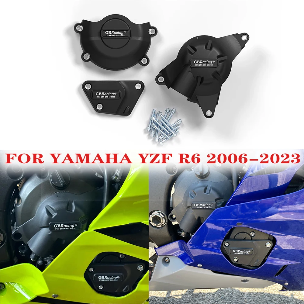 

Motocrosss Engine Cover Protection Case for Yamaha YZF R6 2006-2024