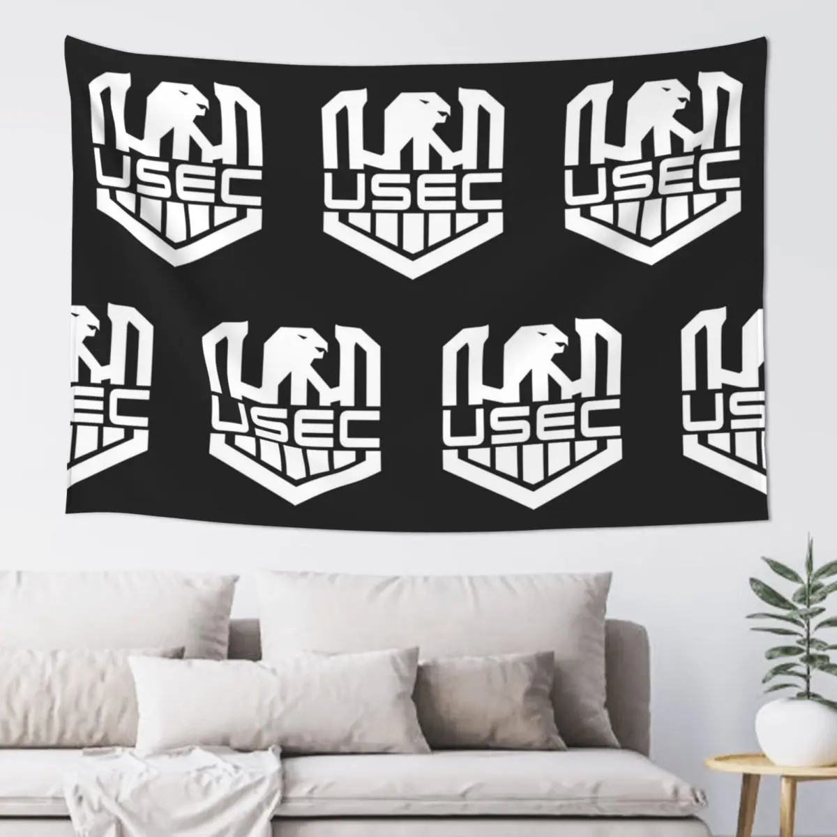 Escape From Tarkov BEAR USEC Tapestry Art Wall Hanging Aesthetic Home Decoration Tapestries for Living Room Bedroom Dorm Room