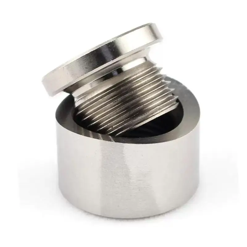 

Thread Oxygen Sensor Bung Stainless Steels Plug Wideband Nut Fitting Weld M18x1.5 Car Accessories