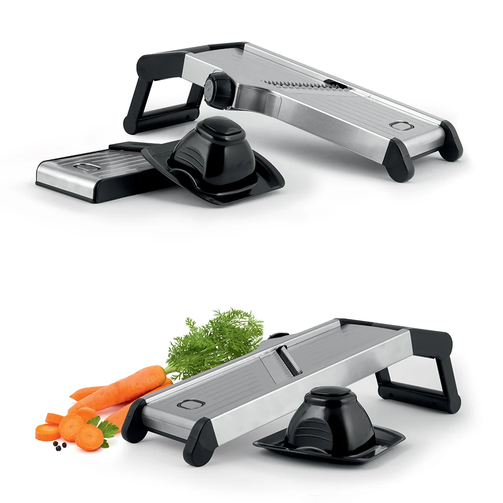 

Stainless Steel Adjustable Blades Manual Multi-Function Professional Mandoline Vegetable Potato Slicer for Everyday Kitchen Use