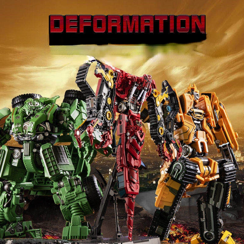 MT Transformation Devastator MT01 Rampage MT02 Scrapmetal MT03 MT04 MT05 MT06 MT07 MT08 Scavenger Action Figure Toys