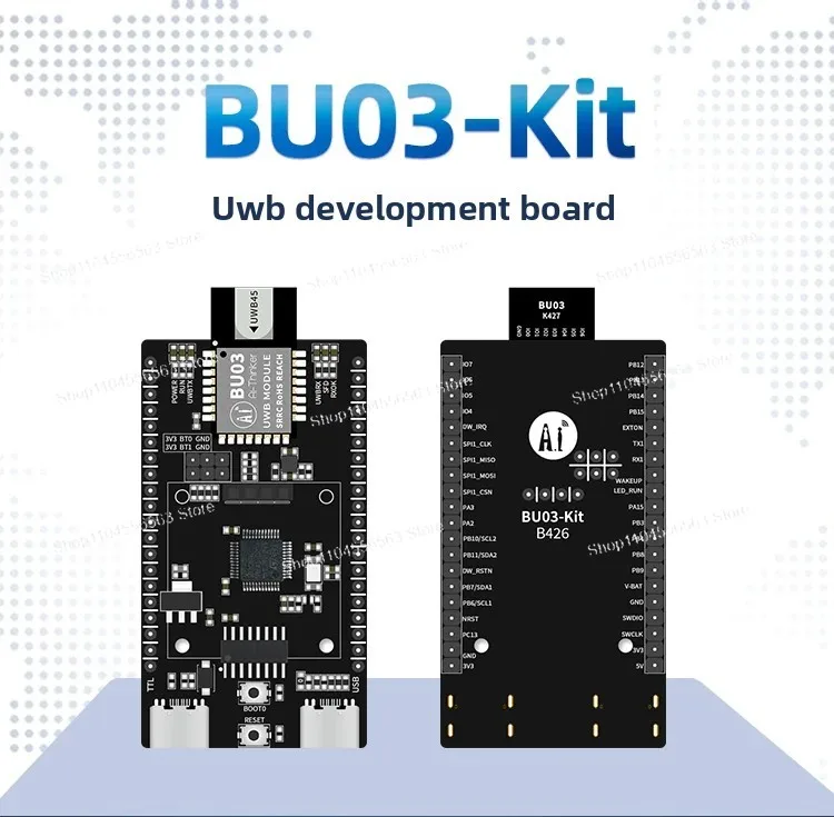 

UWB Indoor Bidirectional Ranging and Positioning Module BU03 Development Board 10cm High-precision TWR Positioning