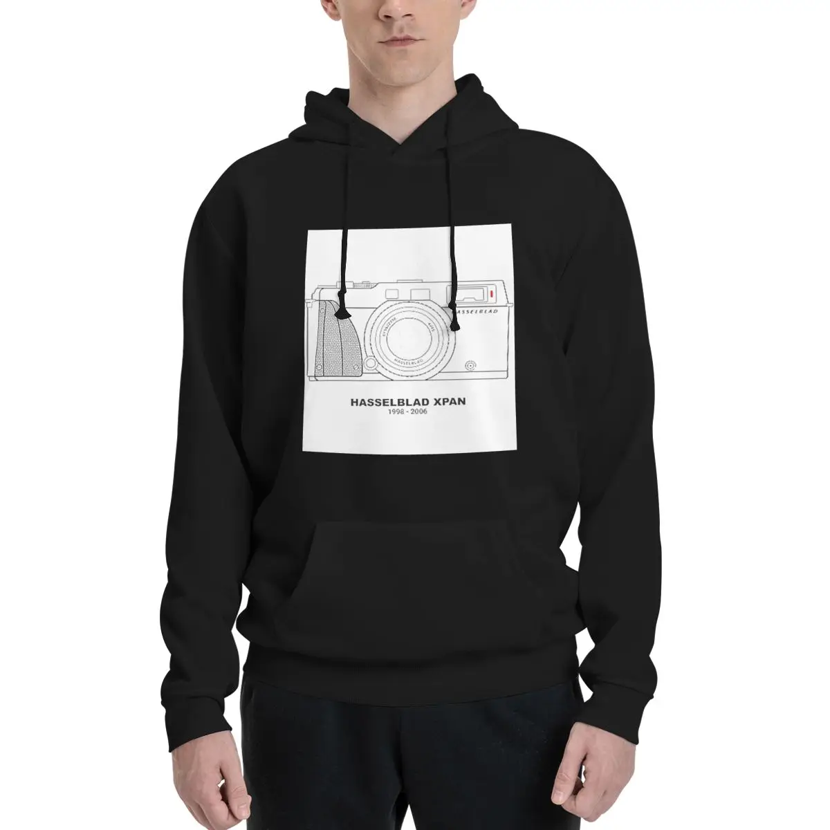 

Винтажная толстовка с капюшоном Hasselblad XPan для киносъемки, пуловер в стиле Харадзюку, осень-зима, мужские и женские толстовки для пар, топы с длинными рукавами