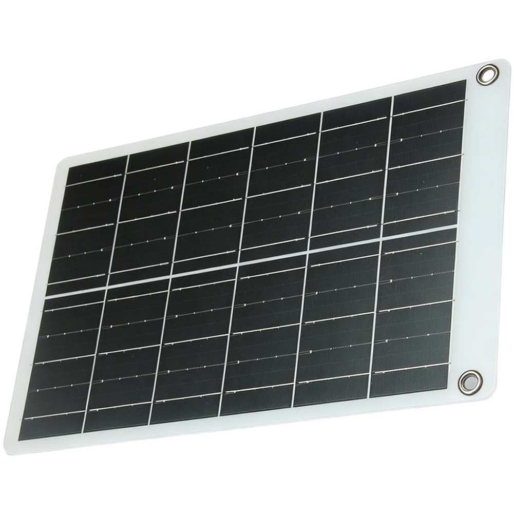 30W 5V Portable Solar Panel Charger With USB-C Dual Output For Outdoor Phone Solar Charging Panel Electrical Equipment