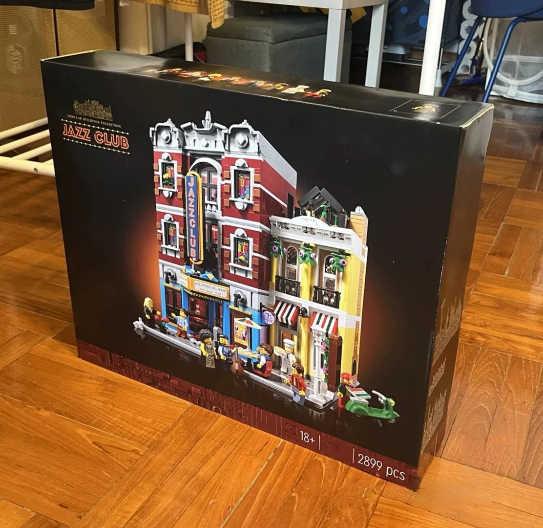 

IN Stock with Original Box Christmas Birthday Gift 2899PCS Jazz Club & Pizzeria Compatible with 10312 Building Blocks Bricks