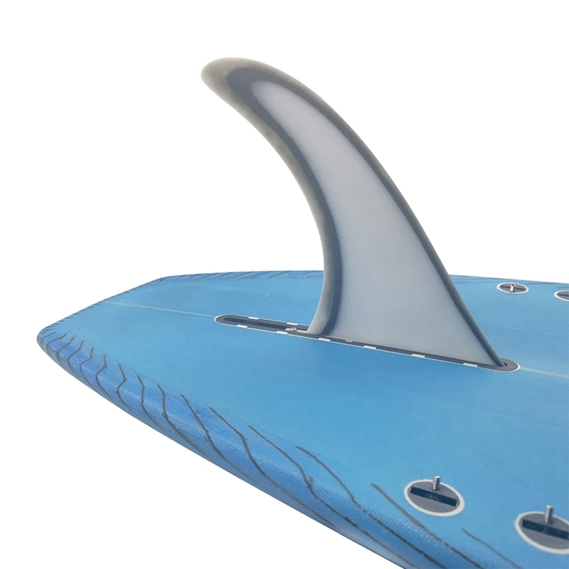 Surf Longboard Vinnen Fiberglas 9 Inch Fin Witte Kleur Fin Surfplank Fin Enkele Vinnen Surfen Accessoires