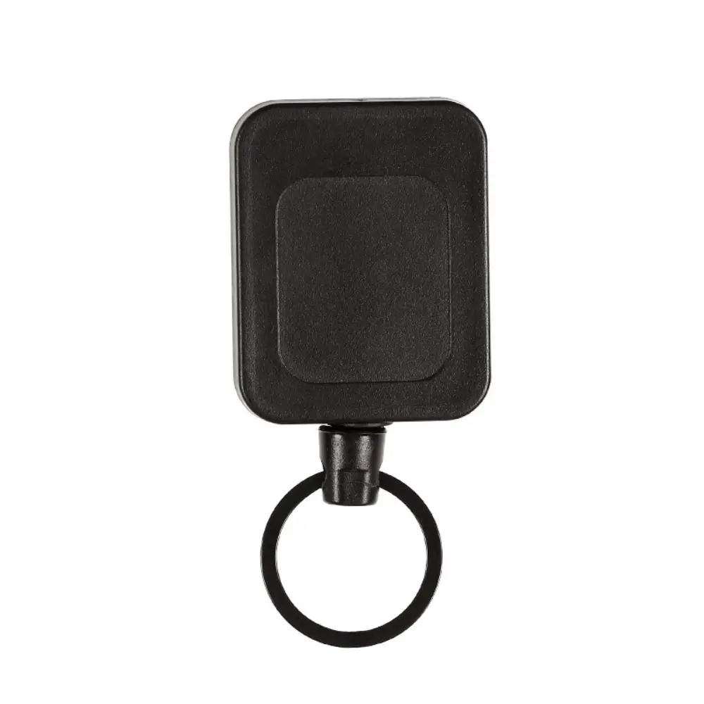 Anti-theft Retractable Keychain Belt Clip Extendable Easy-to-pull Buckle Telescopic High Rebound ID Badge Holder Key Holder