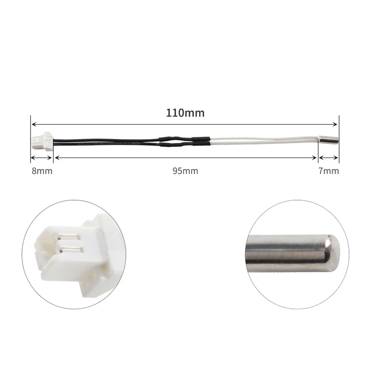 Extruder Temperature Measurement Line For Heating Block For Prusa MK4