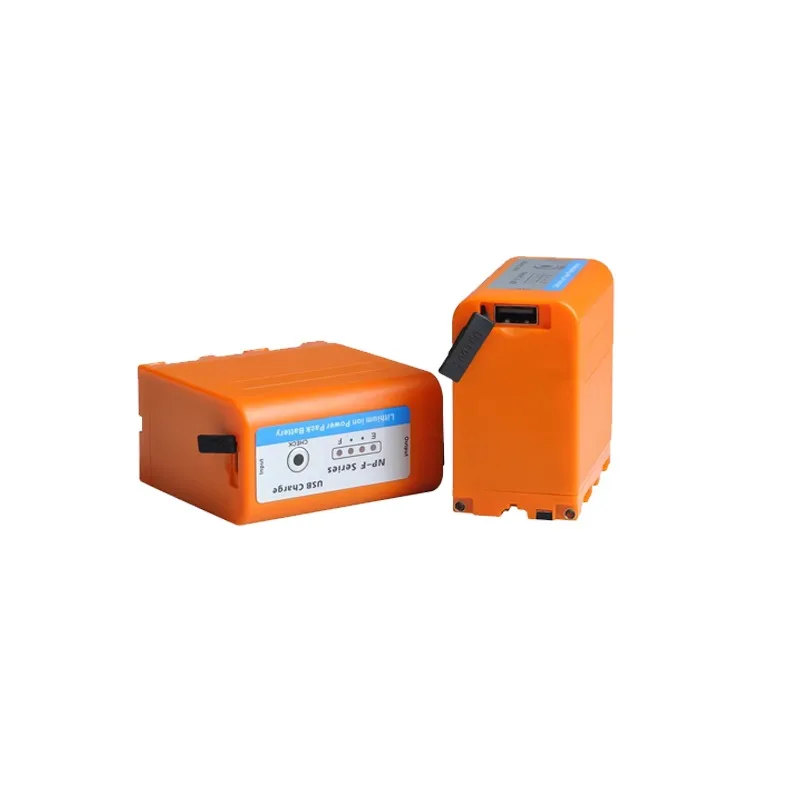 High Capacity Replacement Battery NP F970C With LED Indicator And Type C Port For Sony MC1500C 190P 198P 7.2V 7800mAh