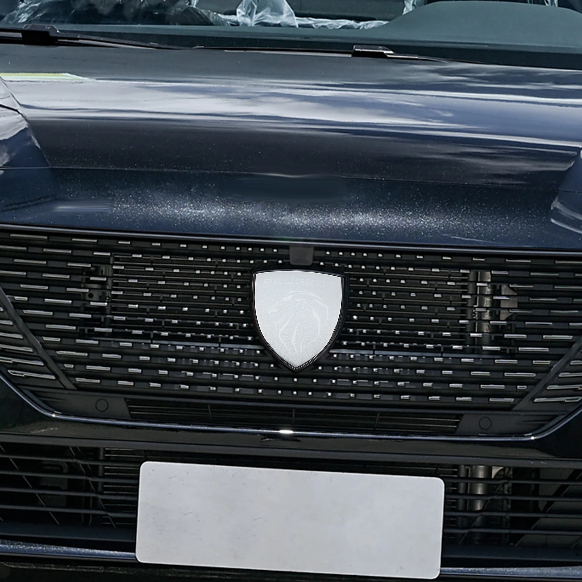 Car Front Hood Grille Cover Sticker Auto Accessories For Peugeot 308 408 508 RCZ 208 3008 2008 206 207 307 4008 5008 RCZ 301