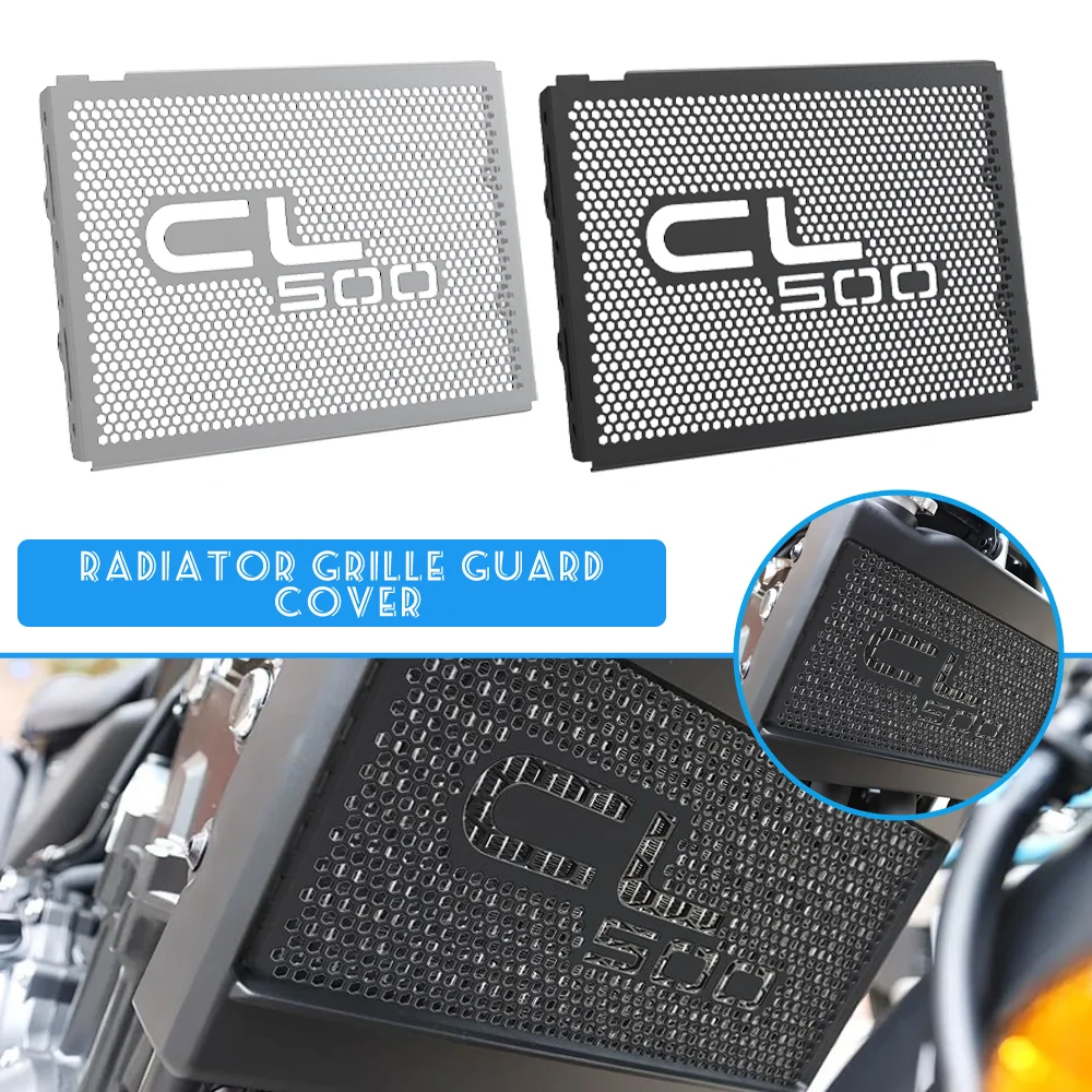 

FOR HONDA CL500 CL 500 2023 2024 Motorcycle Radiator Grille Guard Cover Protector Oil Cooler guard CL500 2024 New Accessories