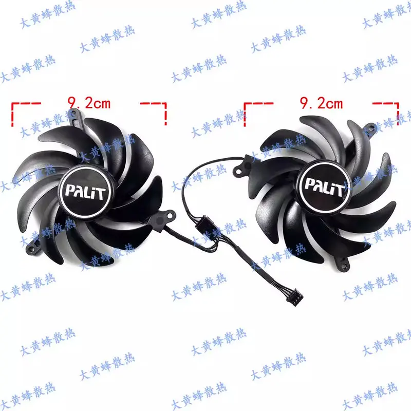 New Cooling Fan for PALIT RTX4060 RTX4060ti RTX4070 RTX4070S Video Graphics Card
