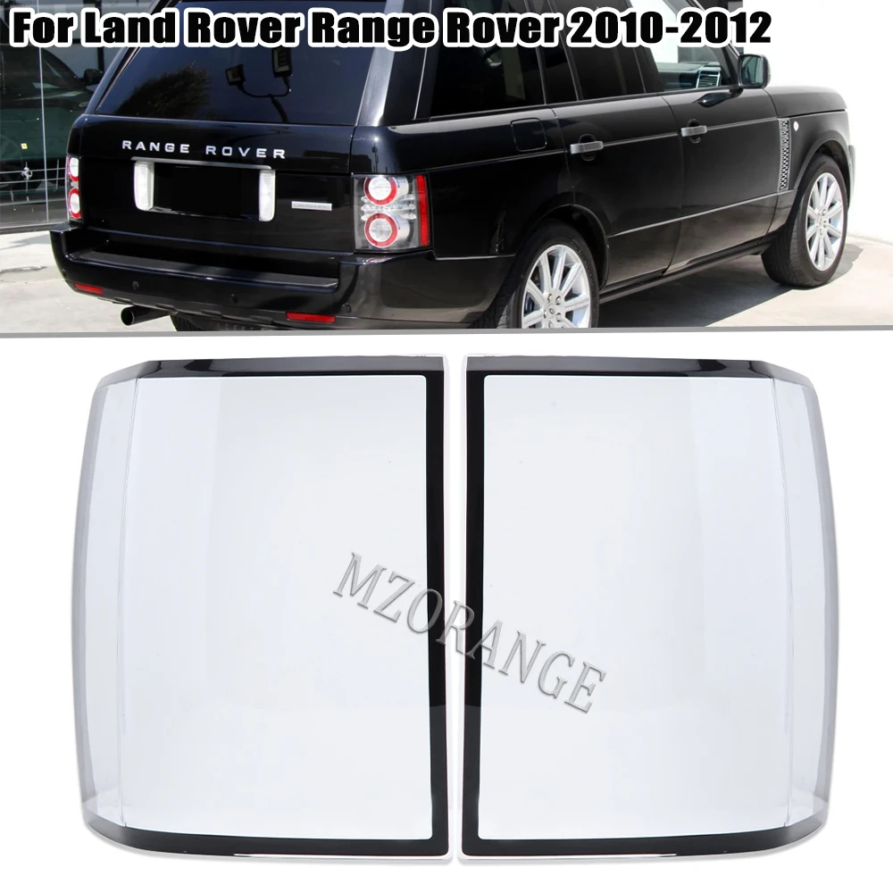 Rear Bumper Tail Light Cover For Land Rover Range 2002 2003 2004 -2012 Trim Chrome Tail Lamp Frame For Auto Car Accessories