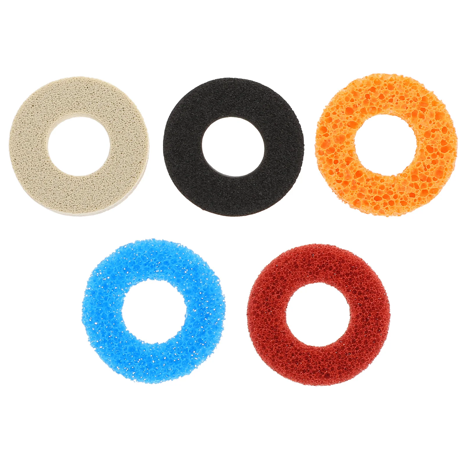 

5pcs Game Controller Sponge Buffer Rings Replacement Handle Cover For Precision Aim Assist Motion Control Ring Supple Cushion