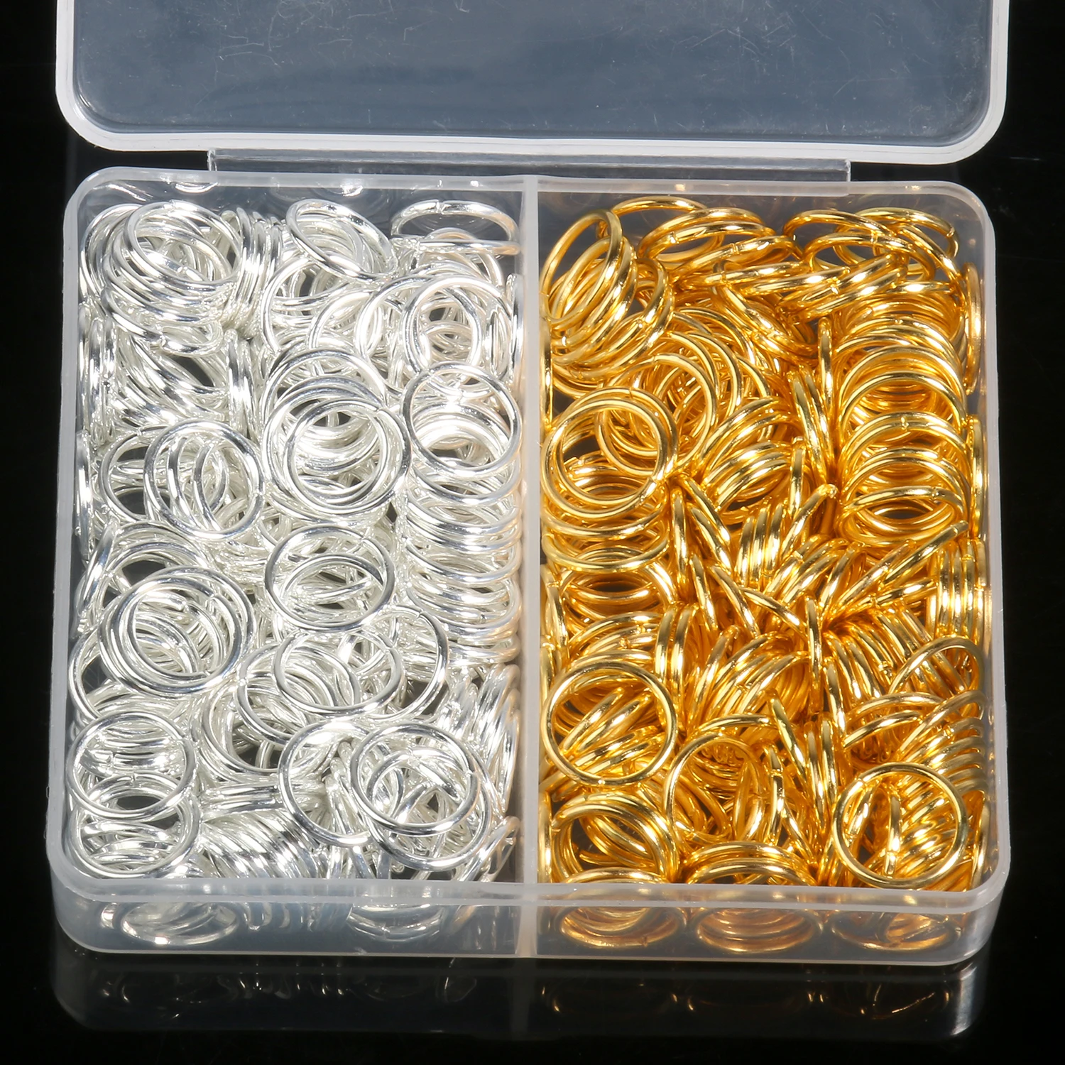 Box Jewelry Accessories Gold Silver 4 5 6 7 10mm Jump Rings Split Rings Kits Diy Connector For Bracelet Necklace Earring