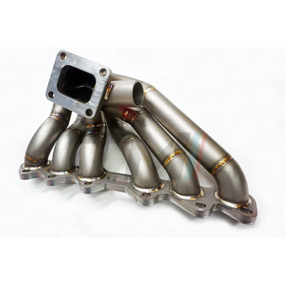 

TM performance SS304 45mm T4 3.0mm Thick Turbo 2JZ GTE Manifold Fit TOY OTA SUPRA LEXUS 2JZ-GTE MOTOR 1993-1998