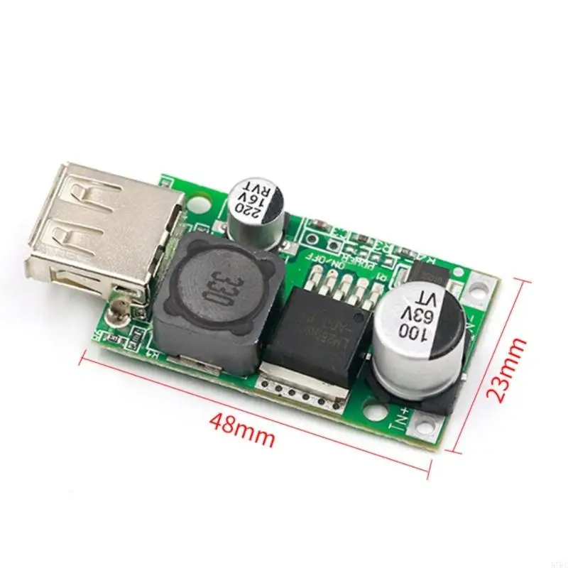 LM2596HV Step Down Converter Power Supply Board Module Replacement 12V 24V 36V 48V to 5V USB Electricity Regulator
