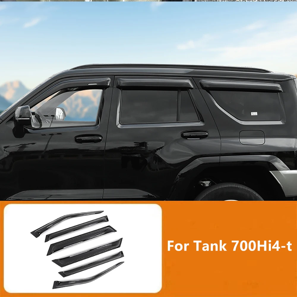 

Car Widening Thickening Rain barriers Rain Shields Fit For Great Wall Tank 700 Hi4-T Upgraded Appearance Modified Accessories