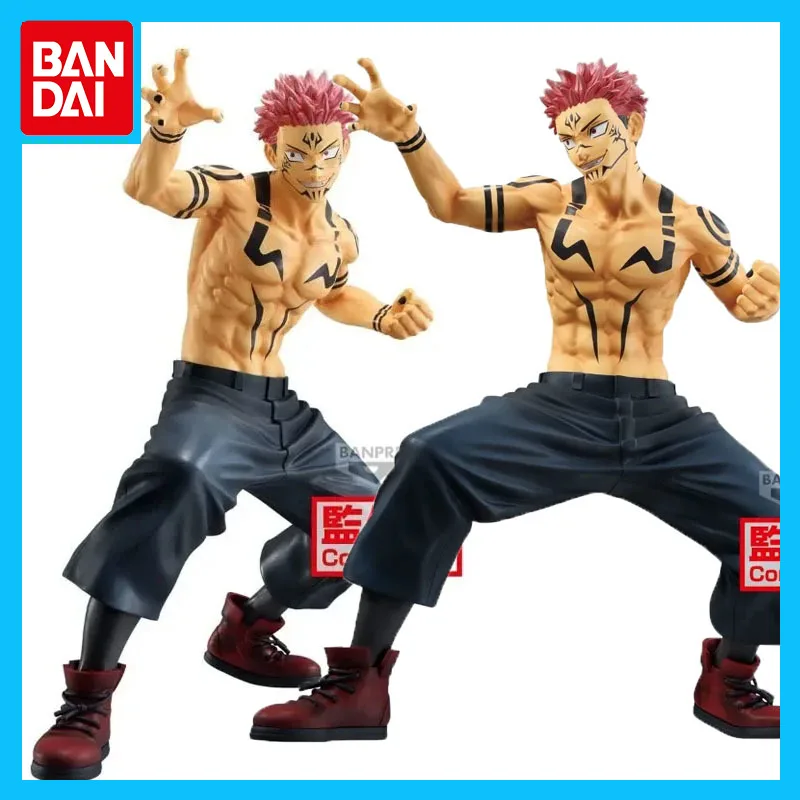 

Bandai Original Genuine Jujutsu Kaisen Anime Figure MAXIMATIC Ryomen Sukuna Action Figure Toys for Boys Girls Gift Model