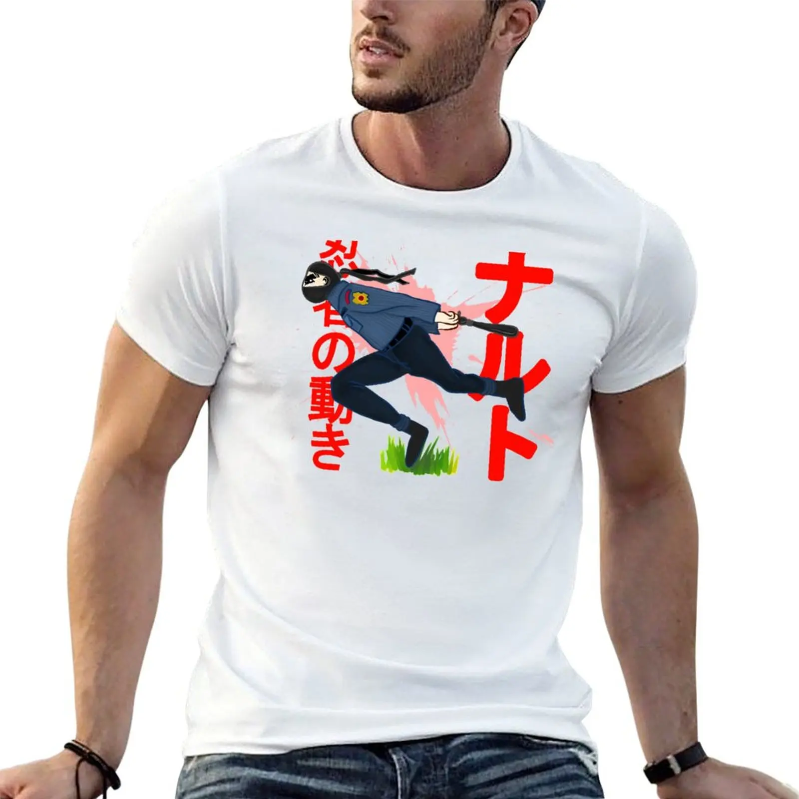 

luxury shirts man T-Shirt quality shirt t cotton t high NINJA RUN