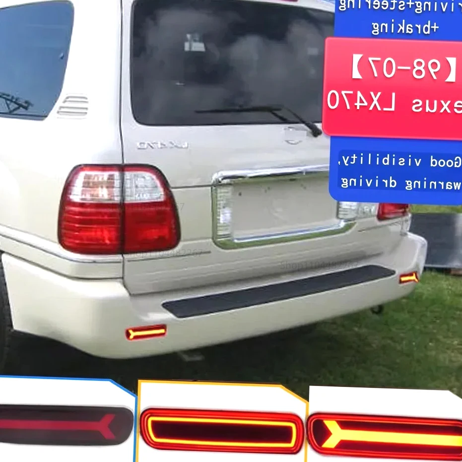 

Rear Bumper Light Pilot Light Accessories For 1998-2007 Toyota Land Cruiser Lc100 4500 4700 Lexu s470