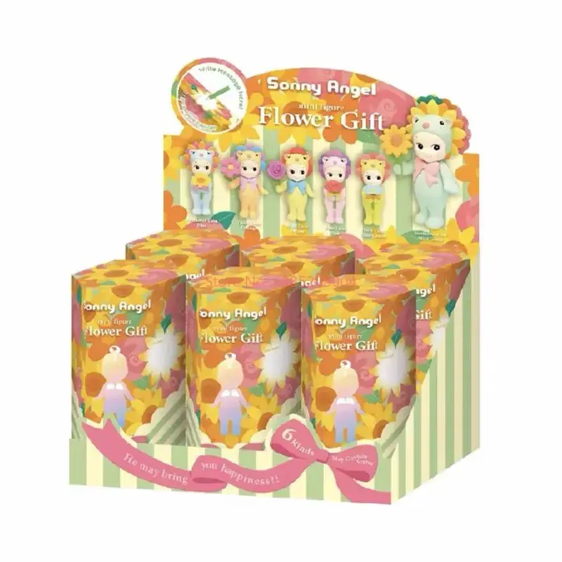 Nieuwe Sonny Angel Blind Box Flower Series Kinderspeelgoed Angel Girls Candy House Series Beeldjes Trendy speelgoed Autodecoraties Geschenken