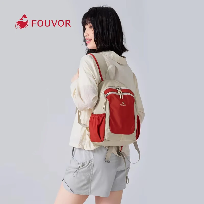 

Fouvor повседневный мини-рюкзак для путешествий, женские рюкзаки из ткани Оксфорд, водонепроницаемые студенческие сумки для спорта на открытом воздухе, походные сумки 3068-06
