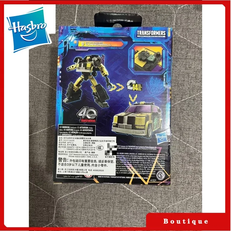 Auf Lager Hasbro Transformers ToysLegacy United Deluxe Class Cannonball Actionfigur Roboterspielzeug Sammlerstück Geschenk Hobbys