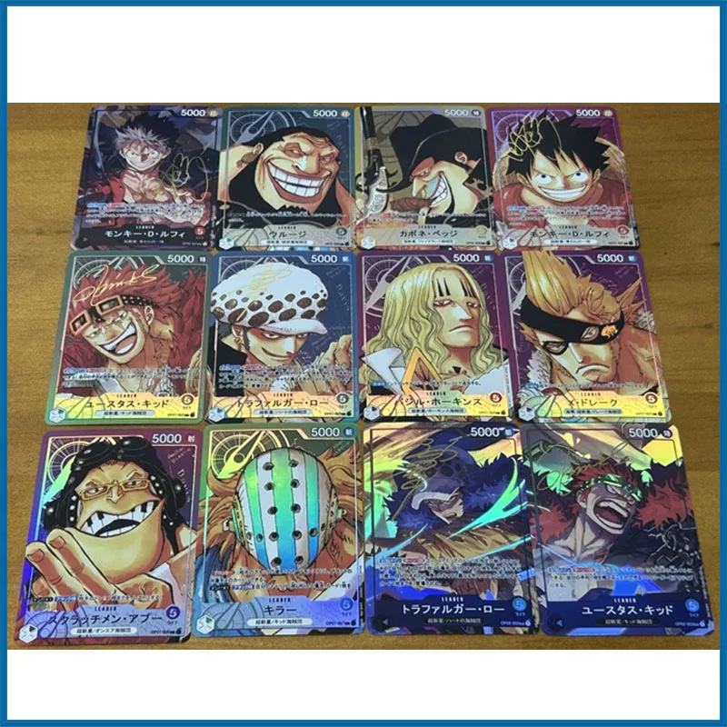 

Anime One Piece DIY ACG Sexy Boys Games Toys Collectible Cards Christmas Birthday Gifts Teach Monkey D Luffy Water Law