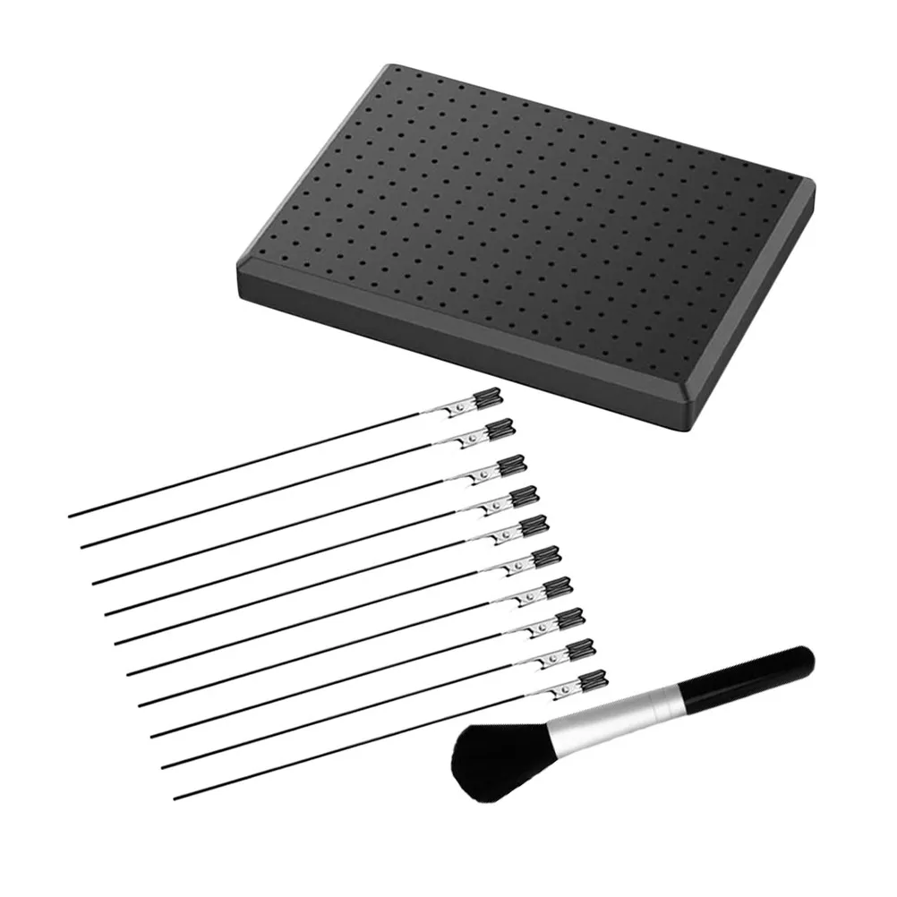 

Набор для рисования: подставка с прочными зажимами для поделок, аэрографии, миниатюрного моделирования, инструменты для раскрашивания, аксессуары-зажимы