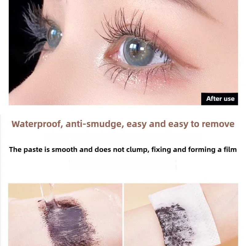 หัวดํามาสคาร่า ULTRA-Fine แปรงขนาดเล็กยาว 3D Lash Eyelash EXTENSION Eye Lashes ยาวสวมใส่มาสคาร่าสีดํา