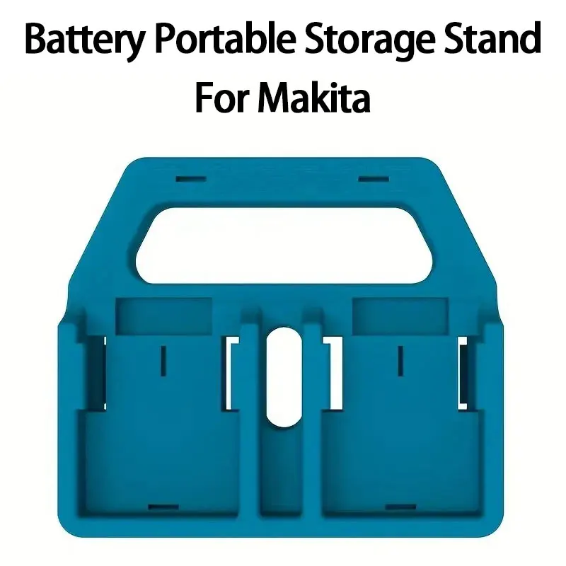 

Портативная 4-слотовая стойка для хранения аккумуляторов Makita, ящик для хранения аккумуляторов для Makita 14,4 В 18 В, литий-ионная батарея BL1860B BL1430 BL1415