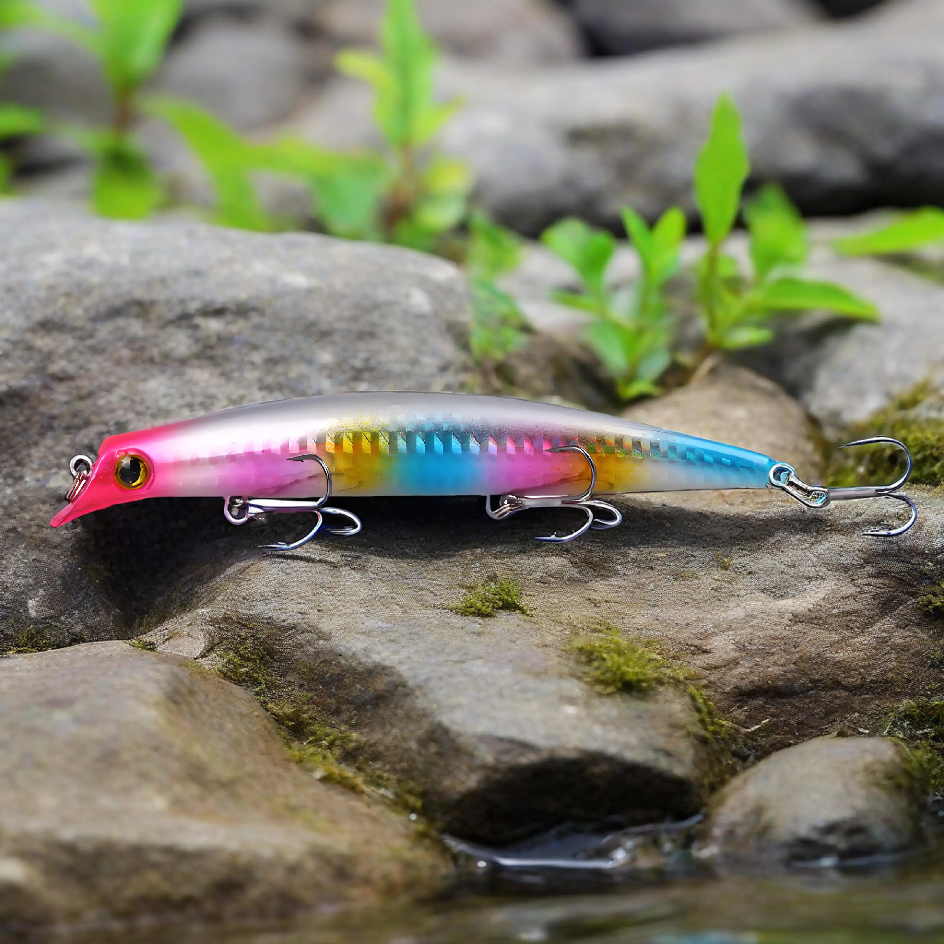 125mm 13g minnow isca de pesca minnow wobblers de água salgada isca artificial dura flutuante equipamento ima sasuke popper isca