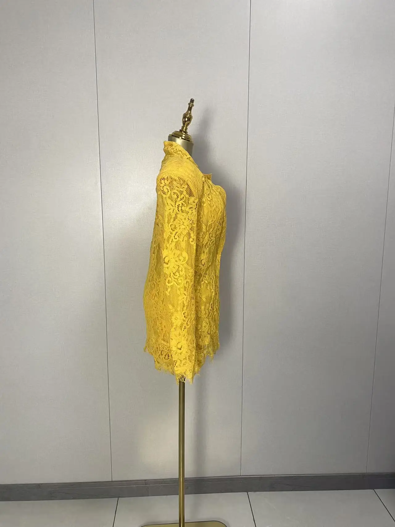 2025 Nieuwe Vrouwen Sexy Kanten T-shirt Met Lange Mouwen Twee Stukken Shorts Set Elegante Avond Club Party Outfits