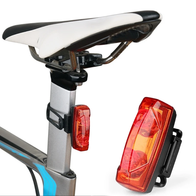 Bicycle Taillights Warning Lamp Bike Tail Light Self-Powered Magnetic Induction Cycling Accessories No Need to Charge