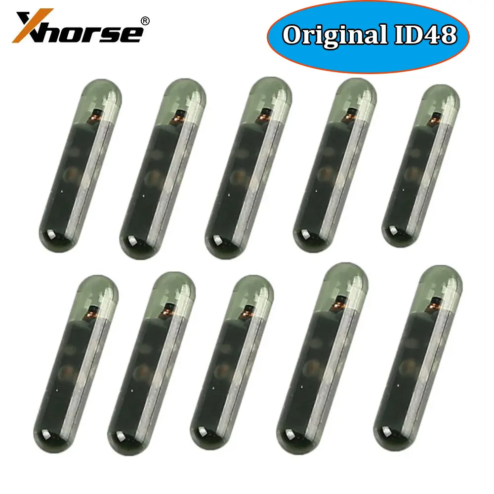 

Original ID48 Chip ID48 Transponder Chip for KEYDIY XHORSE VVDI2 48 Car Key Chips Transponder Copier 5/10/20/30/50/100pcs