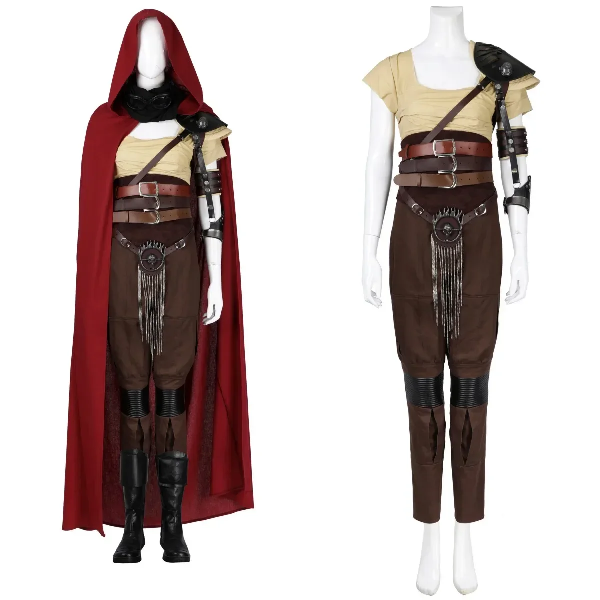 New Mad Max Saga Furiosa Cosplay Costume Female Imperator Furiosa Outfit Full Set and Individual Items Are Sold Custom Size