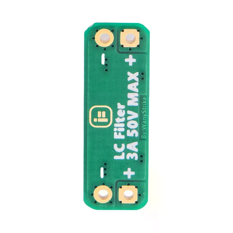 1PCS IFlight LC Filter Module 3A 50V Built-in Reverse Polarity Protection For RC FPV Freestyle Drone Camera AV Transmitter