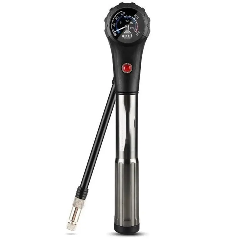 Superior-Bicycle Air Pump Portable 300PSI Bike Gauge High-Pressure For Fork Rear Suspension For Shock Absorber Tire Pump