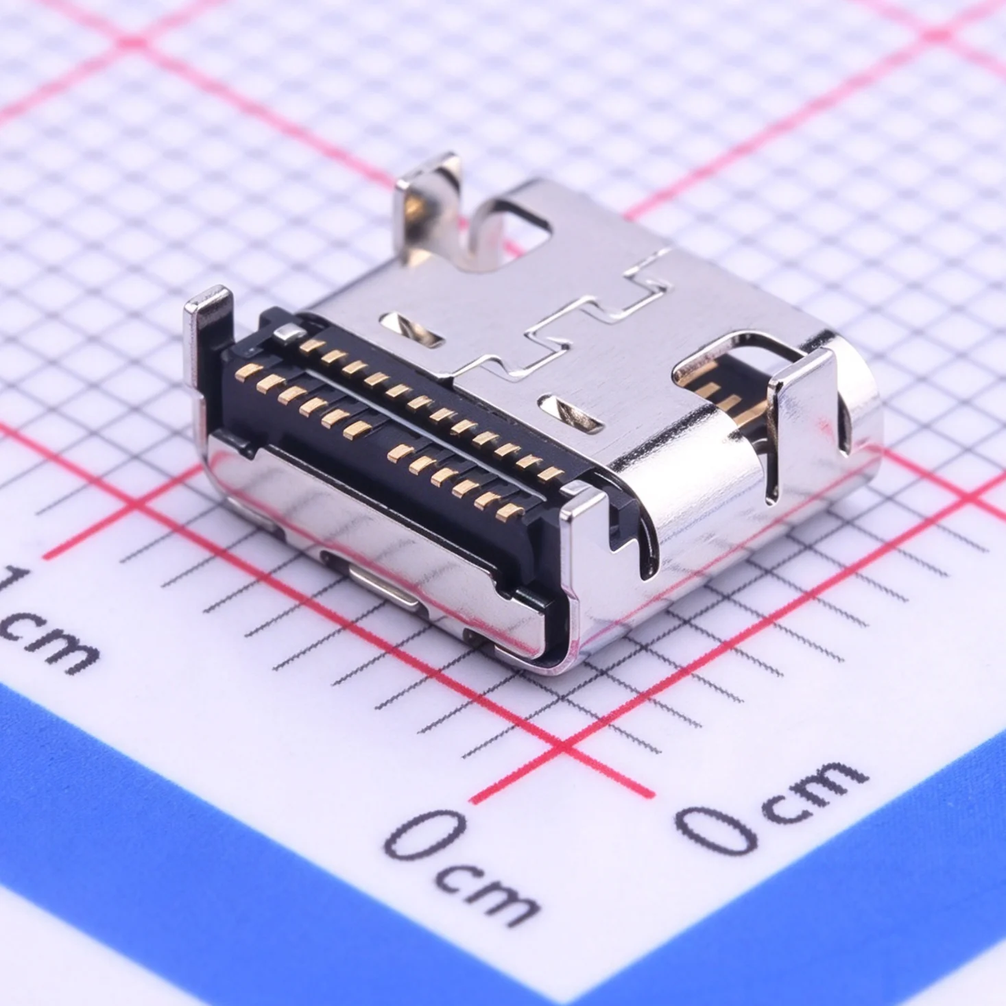 10PCS 1054500101 Type-C USB 3.2 30V receptacle 24P contact NEW Original SMD surface mount female Right Angle SMT USB connector