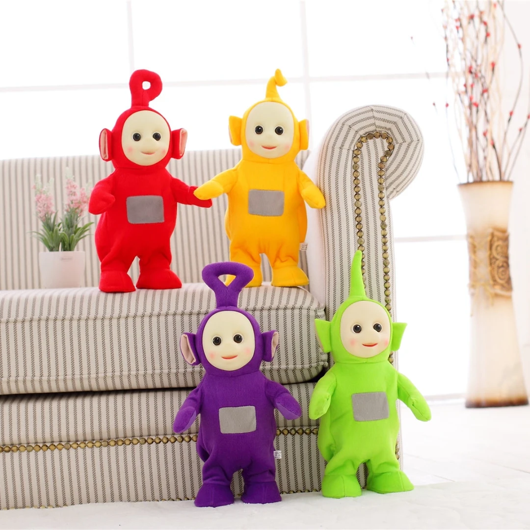 Teletubbies Plush Toy Cartoon Kawaii Dipsy Tinky Winky Laa-Laa Po Stuffed Doll Ornament Toy Kid Gift