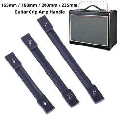 Amp Handle Guitar Handle Grip Handle PVC + Metal With Screws Black Brand New Durable For Guitar Amplifiers Speaker