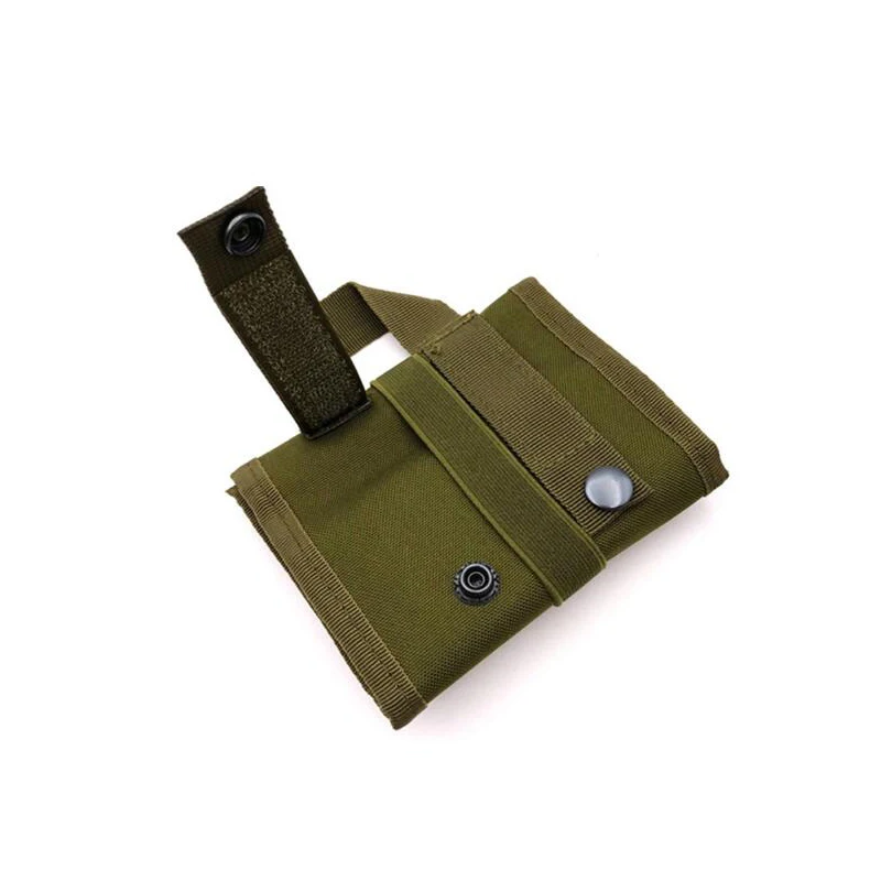 Tactical Military Hunting Accessories 14 Rounds Miniature Ammunition Bag Rifle Molle Pouch Tactics Folding Gun Bag