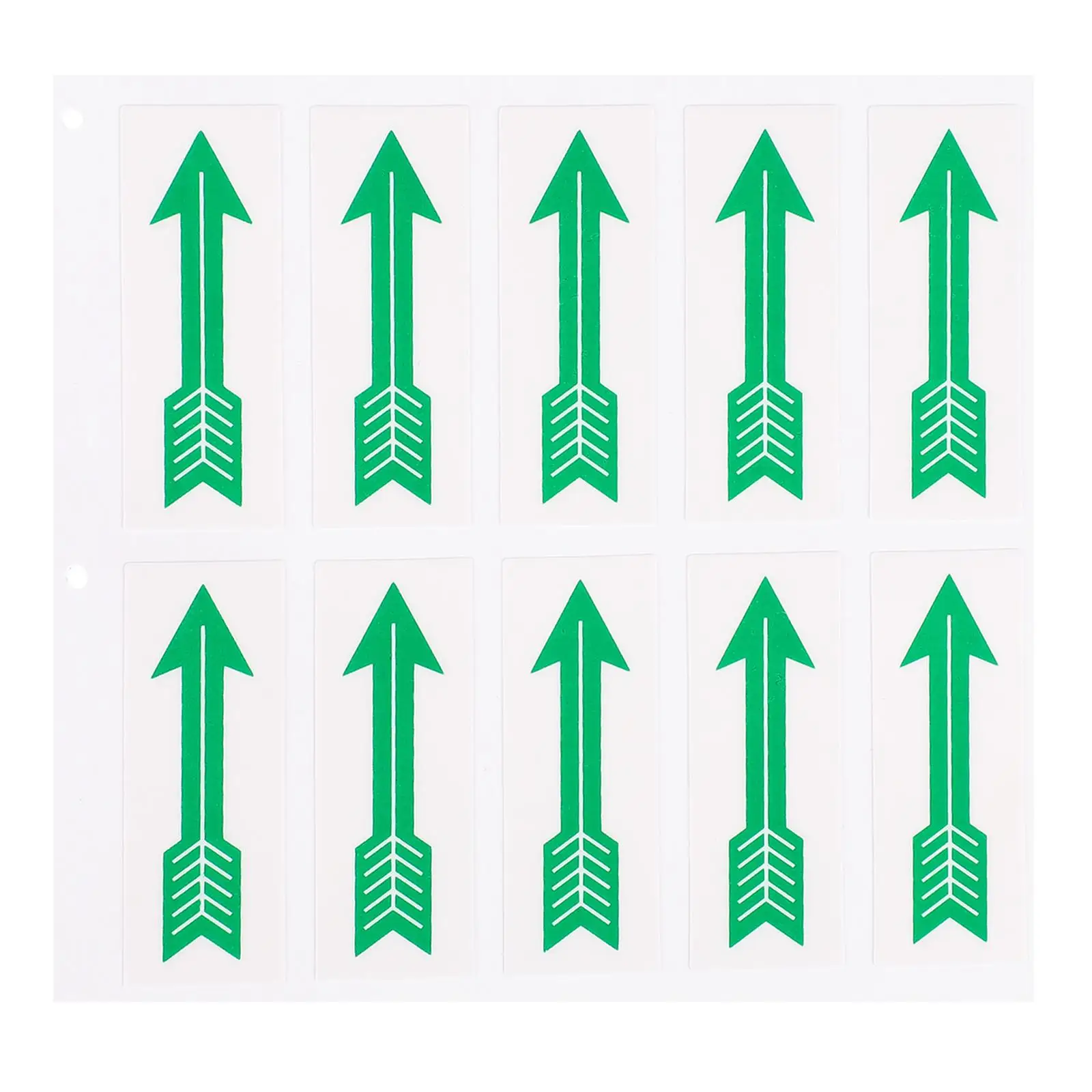 Pipe Identification Arrow Pipeline Direction Decals Indicating Sticker Warning Nail Stickers