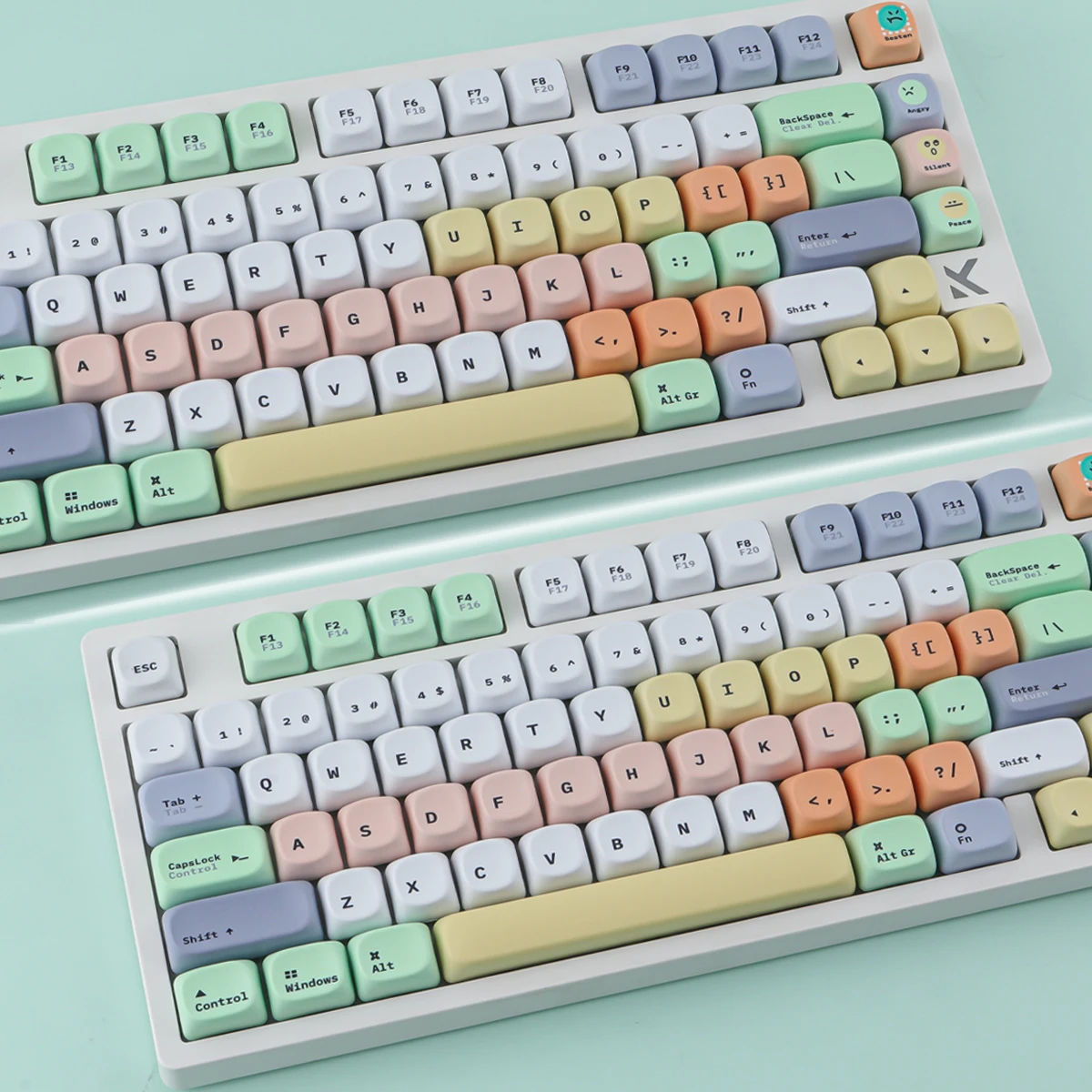 เมจิกบีนส์คีย์แคป 132 คีย์วัสด - Keycaps Cherry Profile Pbt บทวิจารณ์และราคา