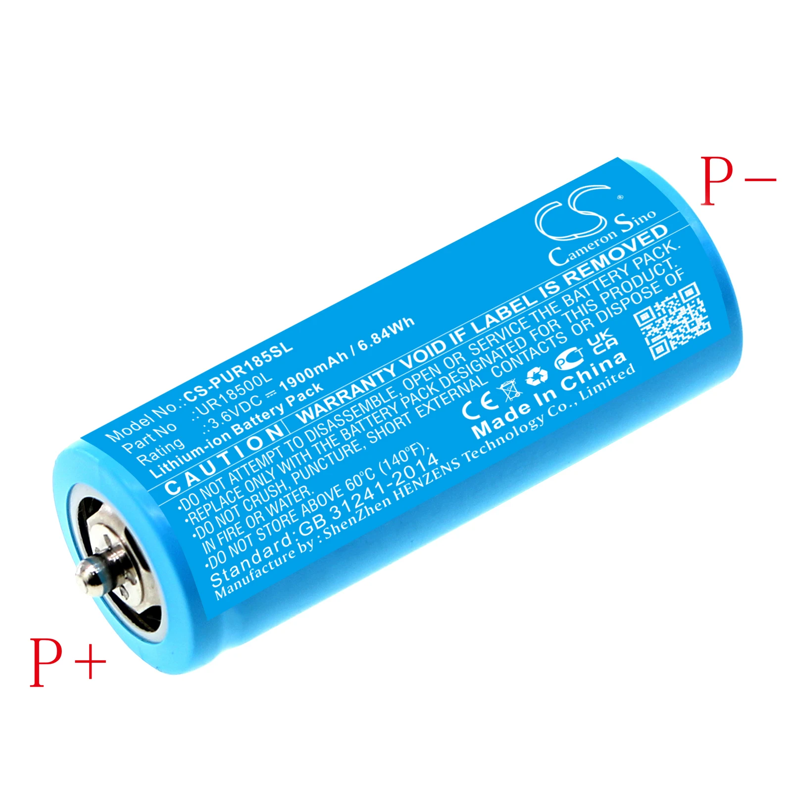 

CS Cameron Sino Kerui New 1900mAh Replacement Battery for 2011, 2012, 5020s, 5030s, 5030s Solo, 5040s, 5050cc, 5070cc, 5